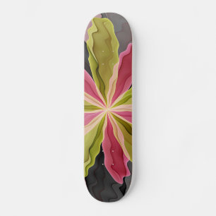 Joy, roze groene antracite Fantasy Fantasy Flower Skateboard
