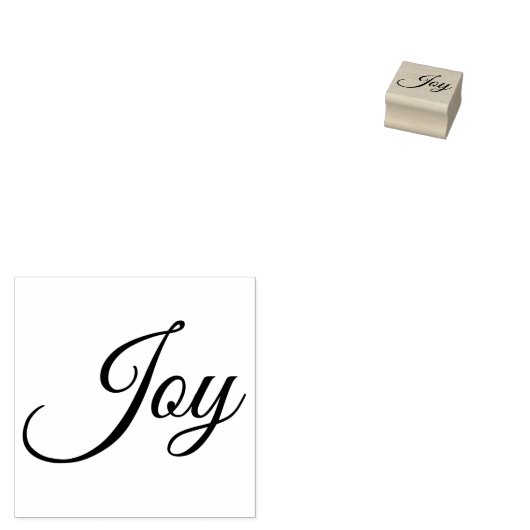 Joy Rubberstempel (Gestempeld)