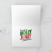 Joy Seals Plié Carte de Noël (Intérieur)