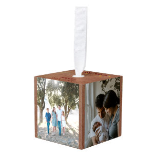 Joy Sleigh Cadeaus Kubus Ornament