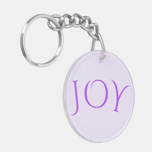 Joy Sleutelhanger Uw Ontwerp kiest Tekst, Letterty (Voorkant Links)