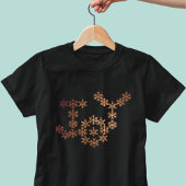 Joy Snowflake Noël Fête T-shirt Festive