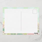 Joy Squirrel niet traditioneel Folie Feestdagen Briefkaart (Achterkant)