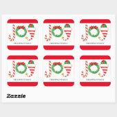 Joy Stickers Aquarelle de Noël (Feuille)