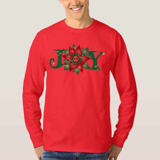 Joy T-shirt met lange mouwen (Voorkant)