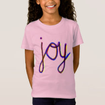 Joy! T-shirt voor meisjes