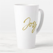 Joy Tall Latte Mug (Angle droit)