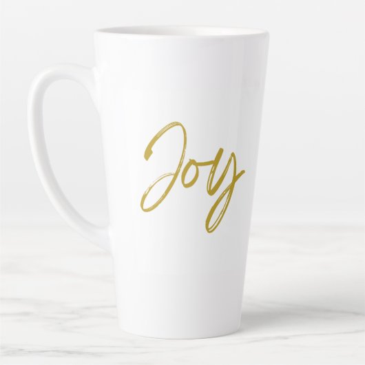 Joy Tall Latte Mug (Gauche)