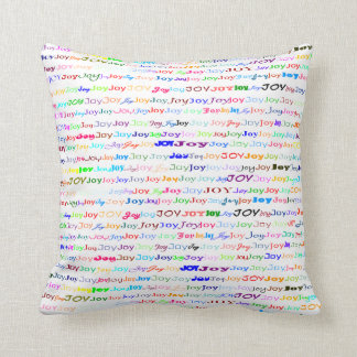 Joy Text Design II Lance Oreiller