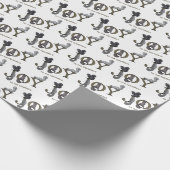 Joy to the Squirrels Holiday Cadeaupapier (Hoek)