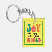 Joy to the World - Christmas Design-50835 Sleutelhanger (Voorkant Links)