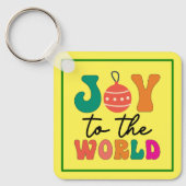 Joy to the World - Christmas Design-50835 Sleutelhanger (Voorkant)