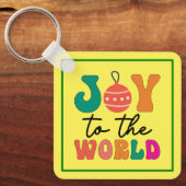 Joy to the World - Christmas Design-50835 Sleutelhanger (Voorkant)