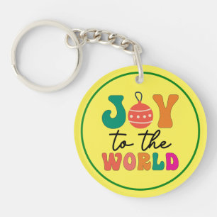Joy to the World - Christmas Design-50835 Sleutelhanger