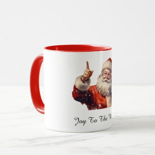 Joy To The World Coffee Mug For All (Devant gauche)