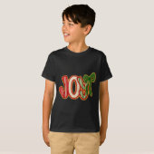 Joy To The World Crochet Jesus Christian Holiday C T-shirt (Voorkant volledig)