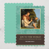 JOY TO THE WORLD FEESTDAGENKAART (Voorkant / Achterkant)