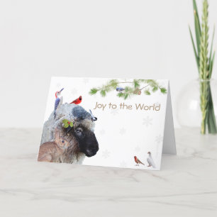Joy to the World: Geniet van de eenvoudige plezier Feestdagen Kaart