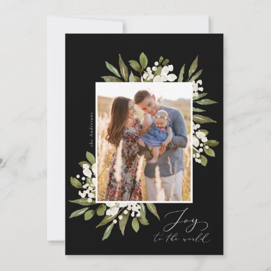Joy to the World Holiday Carte photo (Devant)