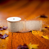 "Joy to the World" muziekkerstsatijn-lint Lint