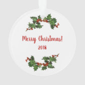 Joy To The World Ornament (achterkant)