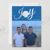 Joy To The World Photo Collage Carte de Noël (Devant)