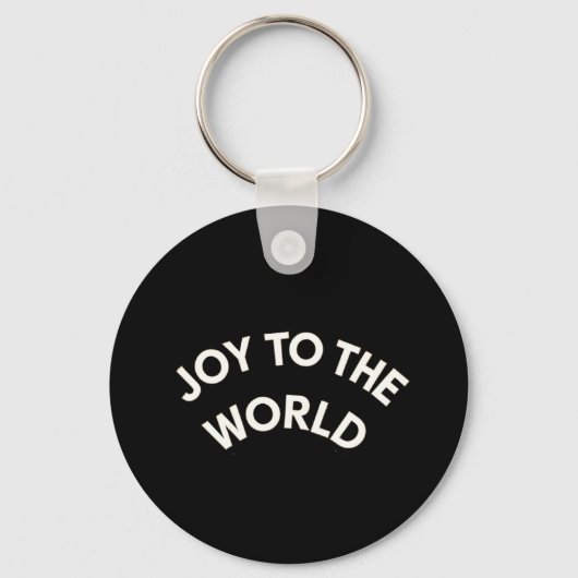Joy to the World Sleutelhanger (Voorkant)