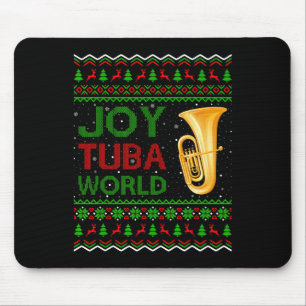Joy Tuby Wereldmuziek Liefhebber Kerstcadeau Lelij Muismat