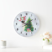 Joy Typography | Kerst Llama Grote Klok (Huis)