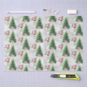 Joy Typography | kerstlamapatroon Tissuepapier (Craft)