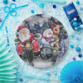 Joy - Vrolijk kerstfeest Papieren Bordje (Feest)