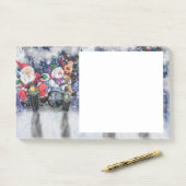 Joy - Vrolijk kerstfeest - Post-it® Notes (Op bureau)