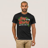 Joy World Blah Blah Dark Bella T-shirt en toile (Devant entier)