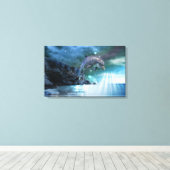 JOY - Wrapped Canvas Afdruk (Insitu (Houten vloer))