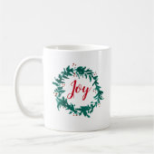 Joy Wreath Peinture Berries Coffee Mug (Gauche)