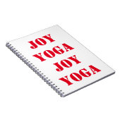 Joy Yoga Joy Notitieboek (Rechterzijde)