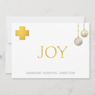 *~* JOY Zakelijk Bedrijfs Medisch Kerstkaart