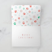 Joy ziet er goed uit op je Schattige teckel kerst Feestdagen Kaart (Binnen)