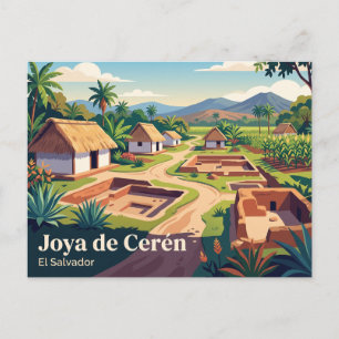 Joya de Cerén El Salvador Briefkaart