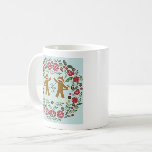 Joyau de singe de choq Mug (Devant gauche)