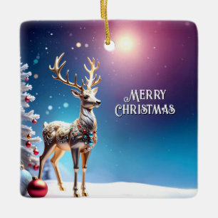 Joyaux de rennes Noël Ornement de Noël