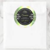 Joyaux Étiquettes de produits Flashy Light Vert et (Sac)