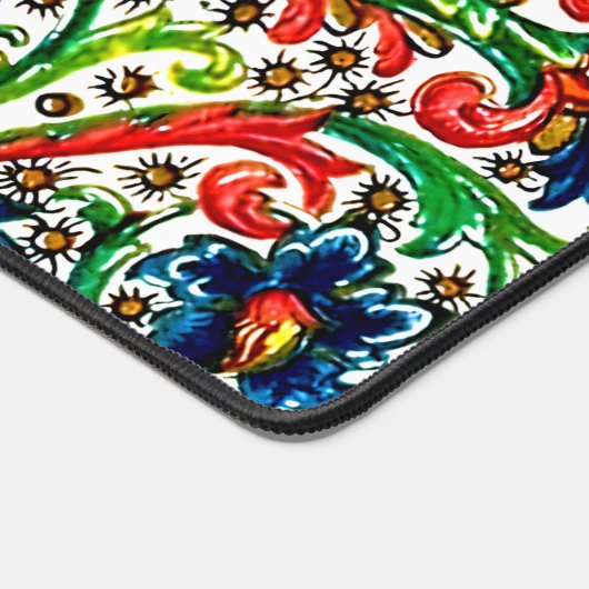 Joyaux Tons Médiéval Fleurs Manuscrits Scrolls (Coin)
