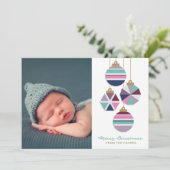 Joyaux Tons Ornements géométriques Carte photo de  (Debout devant)