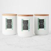 Joyaux Turquoise et noir brillant Étiquettes de pr (Bouteilles)