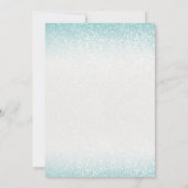 Joyaux Turquoises Sucré 16 invitations à la fête d (Dos)