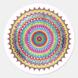 Joyburst mandala clipart ronde sticker
