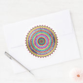 Joyburst mandala clipart ronde sticker (Envelop)