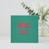 Joyce Noel - Traditional French Christmas Kaart (Staand voorkant)