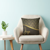 joyce nom sur Coussin de jet (Chaise)